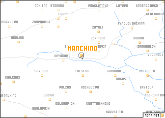 map of Manchino