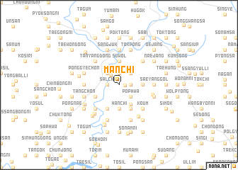 map of Manch\