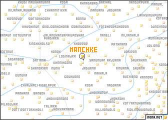 map of Mānchke