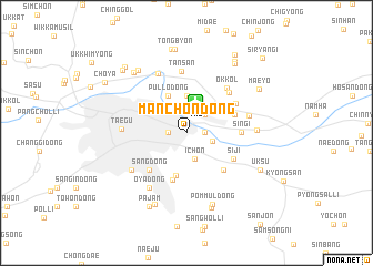 map of Manch\