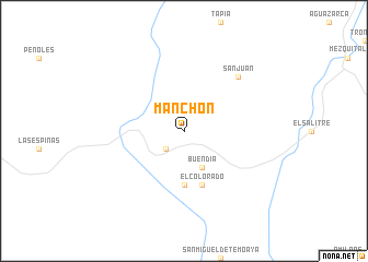 map of Manchón