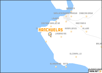 map of Manchuelas