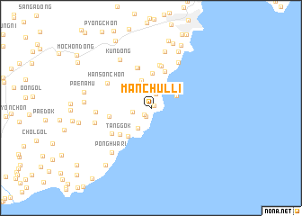 map of Manch\