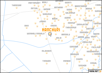 map of Manchūri