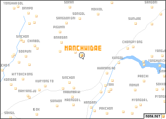 map of Manch\