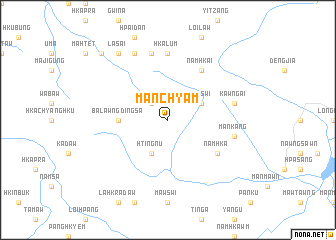 map of Mān Chyam