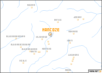 map of Mancoze