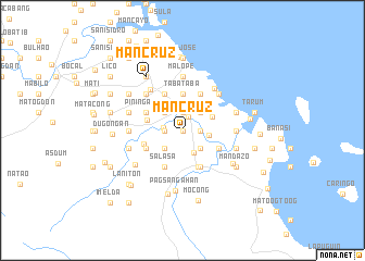 map of Mancruz