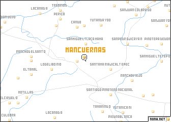 map of Mancuernas