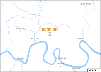 map of Mancung