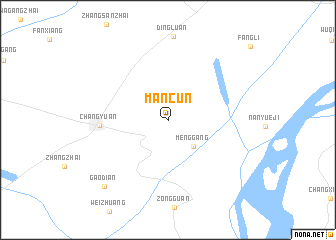 map of Mancun
