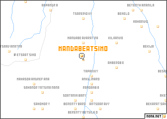 map of Mandabe Atsimo