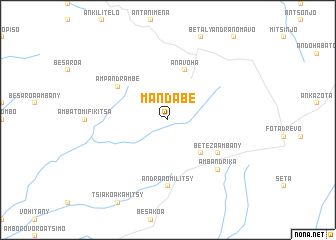 map of Mandabe