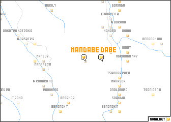 map of Mandabe