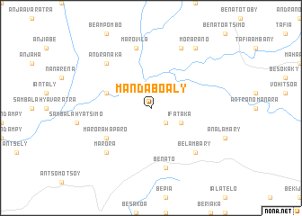 map of Mandaboaly