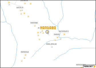 map of Mandabo