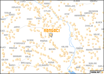 map of Mandaci
