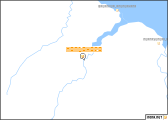 map of Mandahara