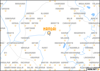 map of Māndāi