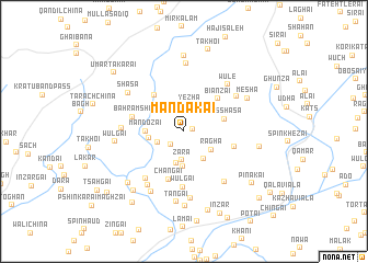 map of Mandakai