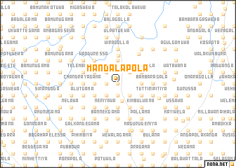 map of Mandalapola