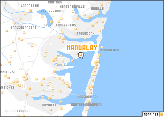 map of Mandalay