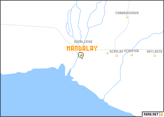 map of Mandalay