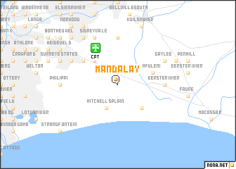 map of Mandalay