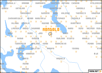 map of Mandala