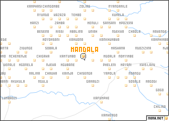 map of Mandala