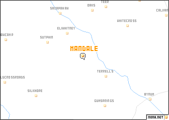 map of Mandale