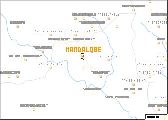 map of Mandalobe