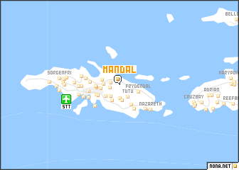 map of Mandal