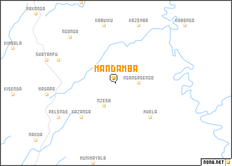 map of Mandamba