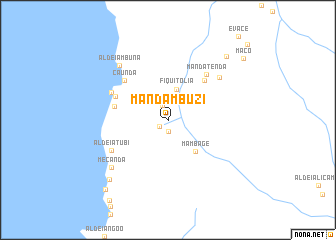 map of Mandambuzi