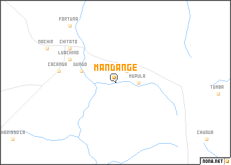 map of Mandange