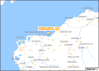 map of Mandanlog