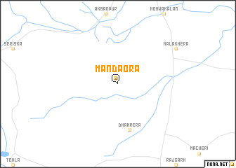 map of Mandāora