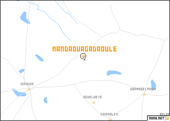 map of Mandaoua Gadaoulé