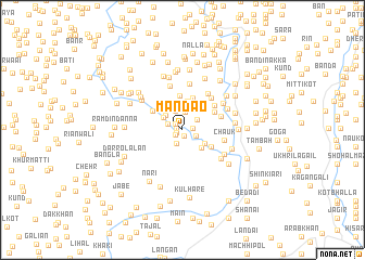 map of Mandāo