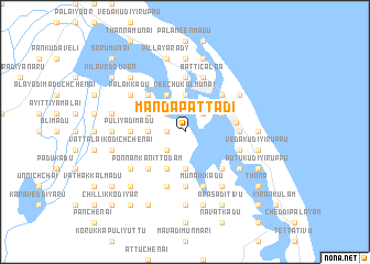 map of Mandapattadi