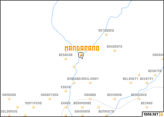 map of Mandarano