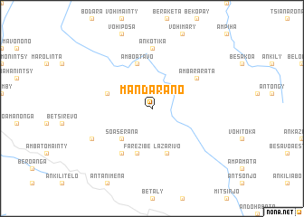 map of Mandarano