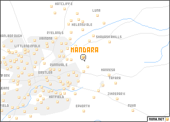 map of Mandara