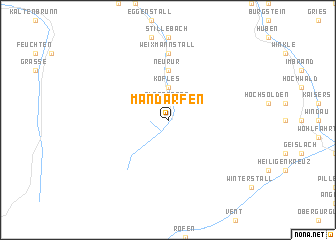 map of Mandarfen