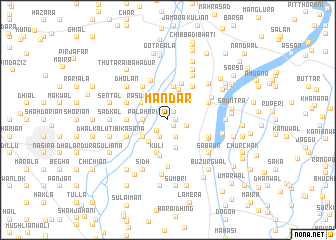 map of Mandār