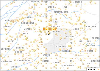 map of Mandār