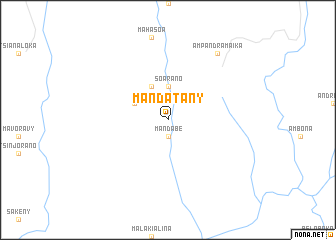 map of Mandatany