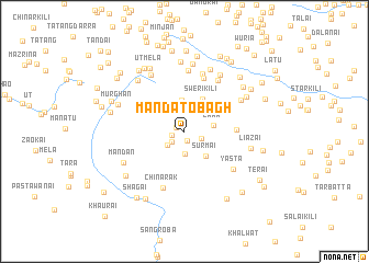 map of Mandato Bāgh