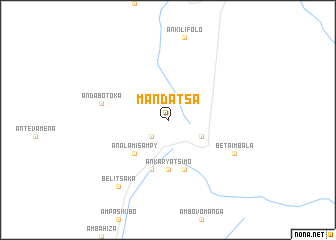 map of Mandatsa